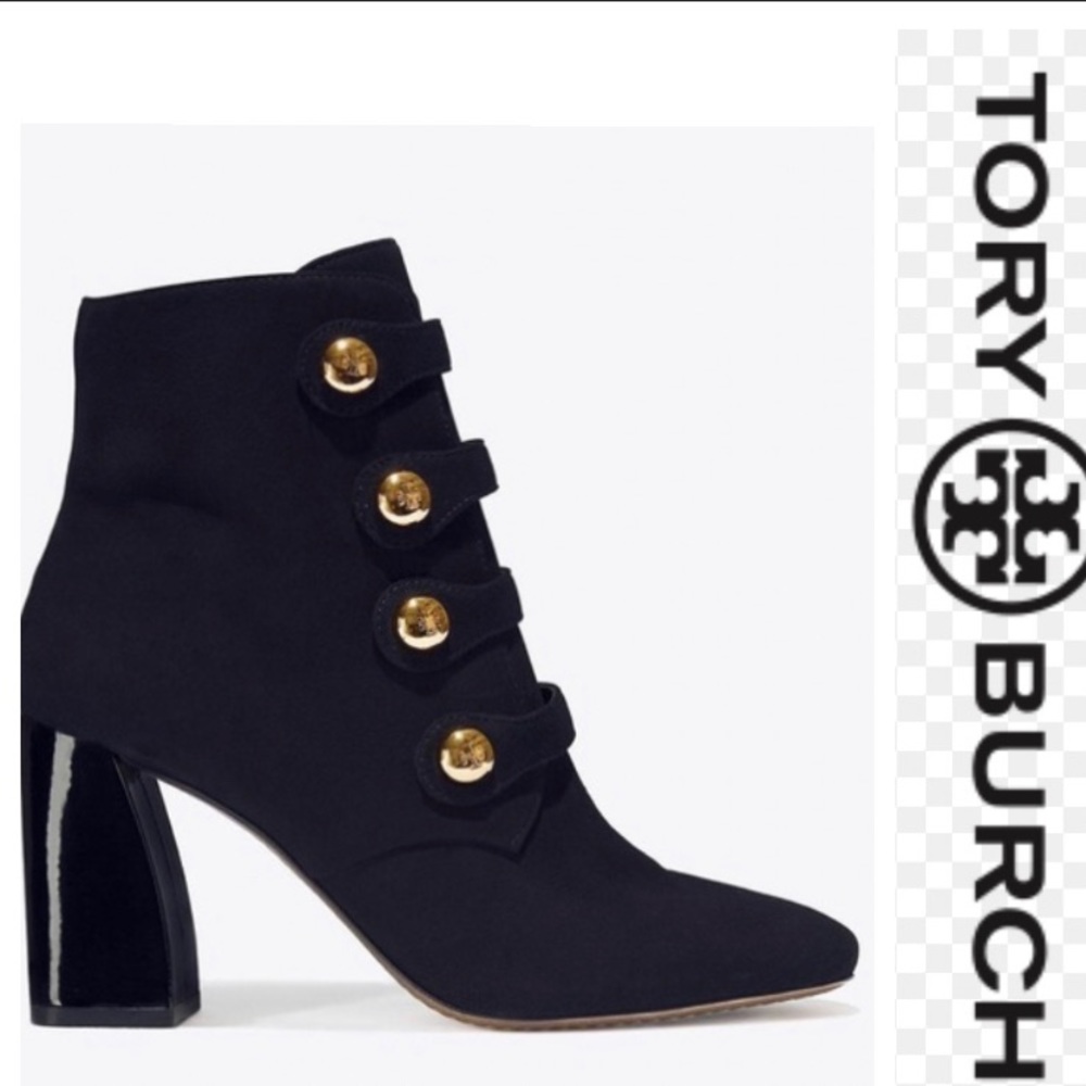 Tory Burch Woman’s Marisa Black Wool Bootie